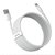 Зображення  Кабель Baseus Simple Wisdom Data Cable Kit, 1.5m, White - TZCATZJ-02