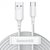 Зображення 2 Кабель Baseus Simple Wisdom Data Cable Kit, 1.5m, White - TZCATZJ-02