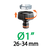 Изображение 4 Claber 3/4"-1"В - 81855