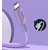 Зображення 3 Кабель ColorWay USB-microUSB, soft silicone, 2.4А, 1м, Purple - CW-CBUM044-PU