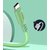 Зображення 3 Кабель ColorWay USB-USB Type-C, soft silicone, 2.4А, 1м, Green - CW-CBUC042-GR
