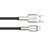 Зображення 5 Кабель ColorWay USB-microUSB, head metal, 2.4А, 1м, Black - CW-CBUM046-BK