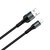 Зображення 6 Кабель ColorWay USB-Lightning, nylon, 2.4А, 1м, Black - CW-CBUL045-BK