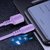 Зображення 6 Кабель ColorWay USB-Lightning, soft silicone, 2.4А, 1м, Purple - CW-CBUL044-PU