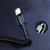 Зображення 8 Кабель ColorWay USB-Lightning, nylon, 2.4А, 1м, Black - CW-CBUL045-BK