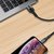 Зображення 8 Кабель ColorWay USB-USB Type-C, nylon, 2.4А, 1м, Black - CW-CBUC045-BK