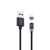 Зображення  Кабель SkyDolphin S59L Magnetic USB - Lightning 1м, Black - USB-000440