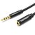 Зображення  Аудіо кабель Vention Audio 3.5 mm M - 3.5 mm F, 3m, Black - BHBBI
