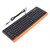 Зображення 2 Клавіатура A4Tech Fstyler FKS10 USB Black+Orange