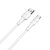 Изображение  Кабель Borofone BX30 Silicone USB Type-C 3 A 1m White - BX30CW