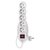 Зображення  Мережевий фільтр Emos P1521R 1.5м White 5 розеток