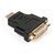 Зображення  Перехідник Vinga HDMI AM to DVI 24+5 F - VCPAHDMIM2DVIFBK