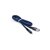 Изображение 3 Кабель Vinga USB 2.0 AM to Micro 5P 1m flat nylon blue - VCPDCMFNB1B