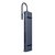 Зображення  Док станція для планшета Cablexpert A-CM-COMBO10-01, USB-C 10-в-1