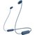 Зображення  Навушники Sony WI-C100 In-ear IPX4 Wireless Blue – WIC100L.CE7 на проводі