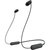 Зображення  Навушники Sony WI-C100 Wireless Black – WIC100B.CE7 на проводі