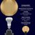 Зображення 2 LED світильник Electrum Globe 150 B-IP-0816 на 40 Вт