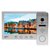 Зображення  Домофонна система LightVision Amsterdam FHD White + Rio FHD Silver, Колір (домофон + панель): білий + срібний