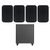 Изображение  Акустический комплект Sky Sound SUBT-10B/PM Black