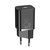 Изображение  Зарядное устройство Baseus Super Si Quick Charger 1C (1USB-C) 25W Black — CCSP020101