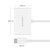 Зображення 2 Адаптер Ugreen MM123 USB Type-C - HDMI+VGA, White - 30843
