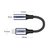 Зображення 3 Адаптер Ugreen US211 Lightning - 3.5 мм , Gray - 30756