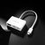 Зображення 4 Адаптер Ugreen MM123 USB Type-C - HDMI+VGA, White - 30843