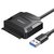 Зображення  Адаптер Ugreen CR108 USB-С-1xSATA Black - 20611