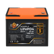 Изображение  Lifepo4 аккумулятор LogicPower LiFePO4 25.6V, 50Ah (BMS 80A/50А) plastic Smart BT - 24666