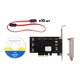 Изображение  Контроллер для ПК Frime ECF-PCIEto10SATAIII001