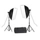 Зображення  Студійне освітлення Visico VL-200 II Plus Softbox KIT