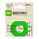 Зображення  Акумулятор GP Batteries Recyko 2600 AA/HR06 NI-MH 2600 mAh BL 4 шт