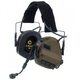 Изображение  Тактические наушники Earmor M32X MARK3 ARC (CB) Coyote Brown, Цвет: койот