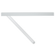 Зображення  Тяга для доводчиків Abloy DC195 SLD_ARM Aluminium, Колір: сірий