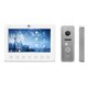 Зображення  Домофонна система NeoLight NeoKIT HD WF SilverP, Колір (домофон + панель): білий + сірий