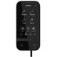Зображення  Клавіатура Ajax KeyPad TouchScreen Fibra Black, Колір: чорний