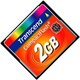 Изображение  Карта памяти Transcend CompactFlash 133x 2GB - TS2GCF133, Объем памяти: 2 Гб