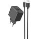 Изображение  Зарядное устройство Hoco CS11A Ocean USB + cable USB to Micro 5P 10.5W Black — 6942007603584