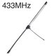Зображення  Антена для дрона HappyModel for RX 433MHz - 3D40210
