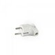 Зображення  Вилка електрична Titanum Standart c/з 16А White (TF-PL216G-W)