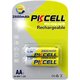 Изображение  Аккумулятор Pkcell 1.2V AA 2600mAh NiMH Rechargeable Battery, 2 шт.