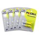 Зображення  Акумулятор Pkcell 1.2V AA 600mAh NiMH Rechargeable Battery, 2 шт.