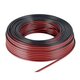 Изображение  Акустический кабель Sound Star 2*0,57 Сu 100m transparent red-black
