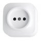 Зображення  Розетка Horoz Electric Eva 1 White — 112-003-0001 1-портова