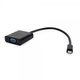 Зображення  Адаптер Cablexpert MiniDisplayPort-VGA 0.15м Black — AB-mDPM-VGAF-02