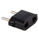 Изображение  Переходник Atcom UK/US - EU Black — 14345