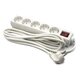 Изображение  Сетевой фильтр PowerPlant JY-1052/3 3м White — PPSA08M30S5 5 розеток