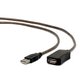 Зображення  Кабель Cablexpert USB, 10м, Black — UAE-01-10M