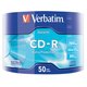 Зображення  Диск CD-R Verbatim 700Mb 52x Wrap-box 50 шт Extra - 43787