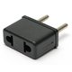 Изображение  Переходник PowerPlant US - EU Black